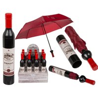 Deštník - láhev vína